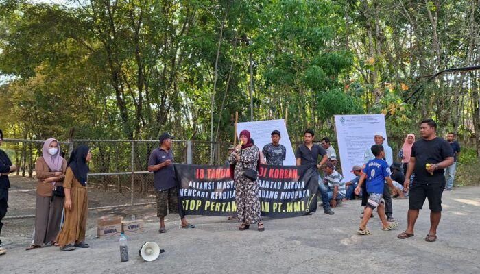 Warga Rantau Bakula Gelar Aksi Damai dan Istighosah, Tuntut PT MMI Hentikan Operasional