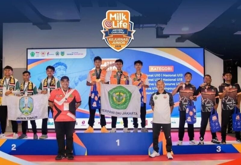 Kalsel Sabet Perunggu di Beregu Putra Kejurnas Panahan Junior 1 IMG 20260731 WA0004 e1785452943193