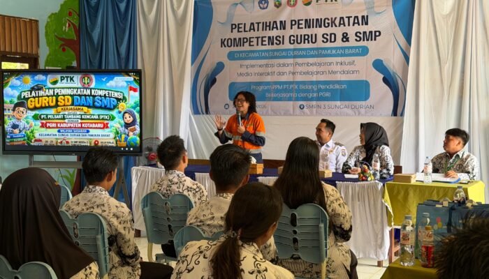 Perkuat Kompetensi Guru di Sungai Durian dan Pamukan Barat dengan Menggelar Pelatihan