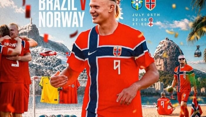 Brazil Versus Norwegia, Menanti Kecerdikan Haaland Cetak Gol