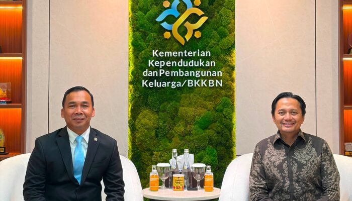 Wagub Kalsel Hasnuryadi Perkuat Sinergi dengan Menteri Wihaji, Bahas Pembangunan Keluarga hingga Percepatan Penurunan Stunting