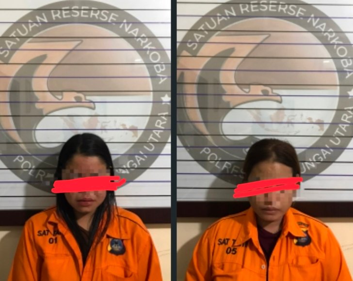 Dua Perempuan Diamankan Bersama Barang Bukti Ekstasi 1 IMG 20260717 095433
