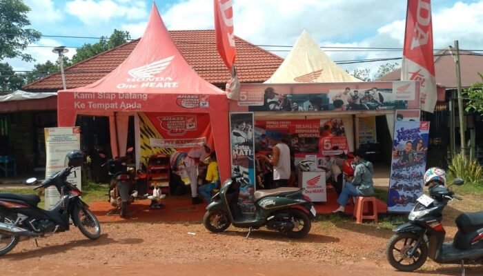 Hadir di Cempaga Hulu, PT Trio Motor Pastikan Servis Honda Makin Mudah dengan Program Servis Kunjung