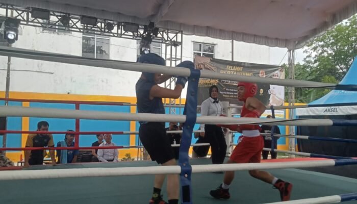 ‘Hujan’ TKO Warnai Empat Laga Tinju Maeraung Fight Tournament 2026