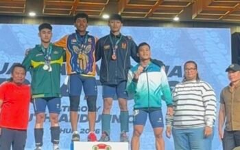 Rafik Borong Tiga Emas dan Pecahkan Rekornas, Kalsel Peringkat Ketiga di Kejurnas Angkat Besi Remaja Junior 4 IMG 20260725 080701