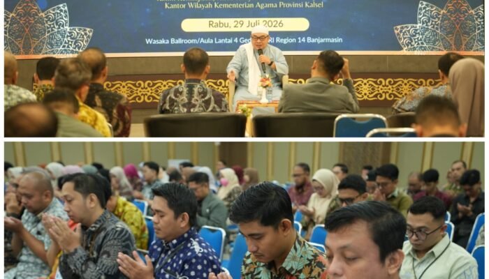 BRI Region 14 Banjarmasin Gelar Pengajian Rutin, Teguhkan Semangat Bekerja sebagai Sarana Ibadah
