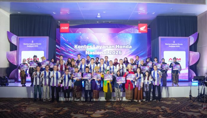 Enam Perwakilan Trio Motor Torehkan Prestasi di Kontes Layanan Honda Nasional 2026