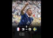 Brace Mbappe Bawa Perancis Hajar Swedia 3-1, Jumpa Paraguay di 16 Besar