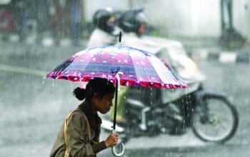 Sejumlah Titik Turun Hujan 5 hujsan