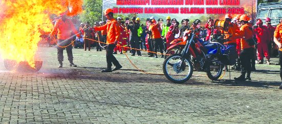 Kalsel Siaga Darurat Karhutla 1 karhutla
