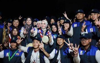 Semangati Peserta Perkemahan Jamnas XII 2026 4 1 4 klm Kontrak Pemprov 20 Hj Fathul Jannah Muhidin kunjungi Perkemahan Jamnas XII 2026