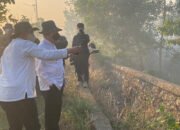Gubernur Cek Cadangan Air di Embung Jokowi