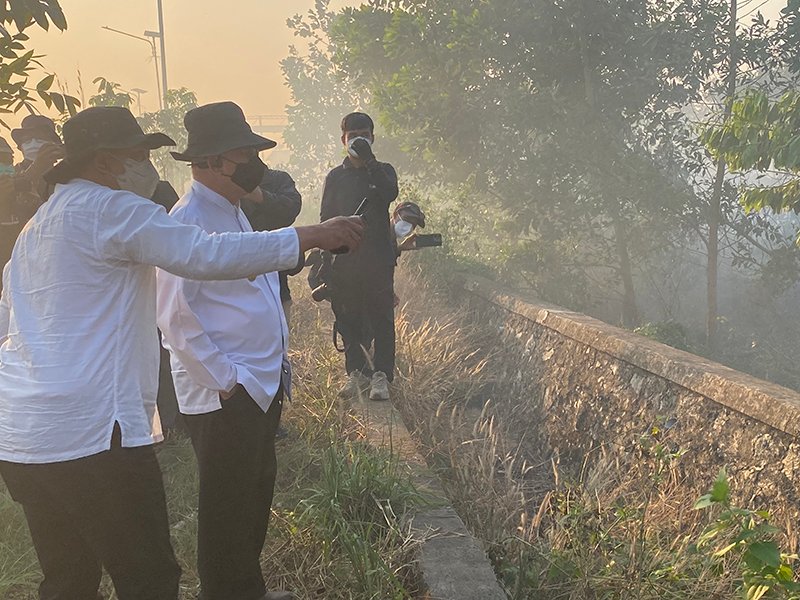 1 gun Cek Karhutla1 embung