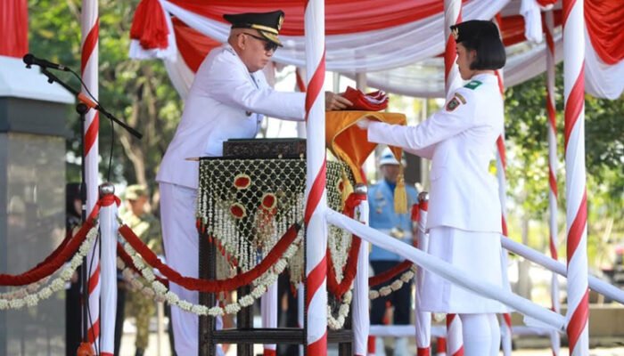 Gubernur Kalsel Pimpin Upacara HUT ke-81 RI, Kobarkan Semangat Perjuangan Pahlawan