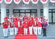 TP PKK HSS Gelar Lomba Semarak HUT Ke-81 RI
