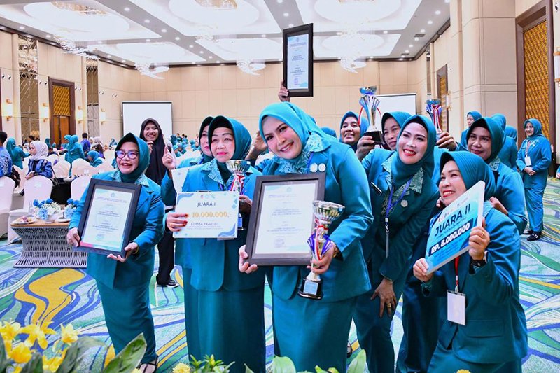 TP PKK HSS Raih Empat Prestasi Pada HKG Ke-54 Tingkat Kalsel 1 Hal 12 HSS 1 3 klm