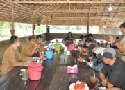 Bupati dan Wabup HSS Silaturahmi Bersama Wartawan