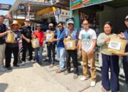 PWI Tanah Bumbu Bagikan Paket Sembako