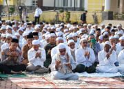 Bupati Shalat Istisqa Bersama Ulama, Habaib dan Pelajar