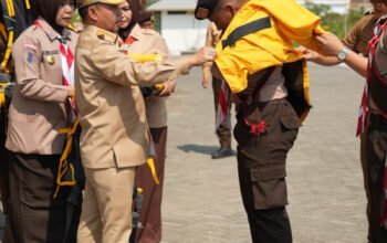 Puluhan Anggota Pramuka Tapin Ikuti Jambore Nasional XII 2026 4 Hal 12 Tapin 35 klm 3