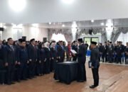 Wabup Balangan Lantik Ratusan Pejabat