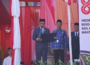 Ketua DPRD Tala Bacakan Naskah Proklamasi