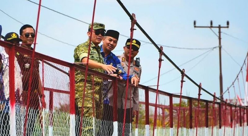 Jembatan Garuda Handil Labuan Amas Perlancar Akses Masyarakat 1 Hal 2 Tala 3 klm 10