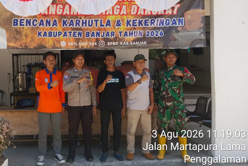Antisipasi Karhutla, Petugas Posko Martapura Barat Disiagakan 1 Hal 4 4 KLM Martapura Antisipasi karhutla