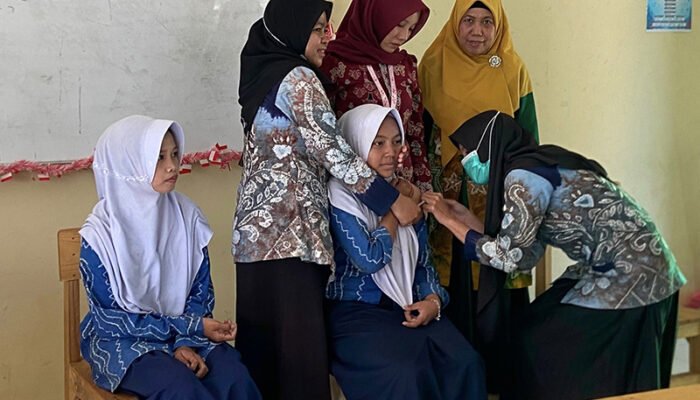 SMPN 2 Cintapuri Darussalam Dukung Kesehatan Siswa Melalui BIAS