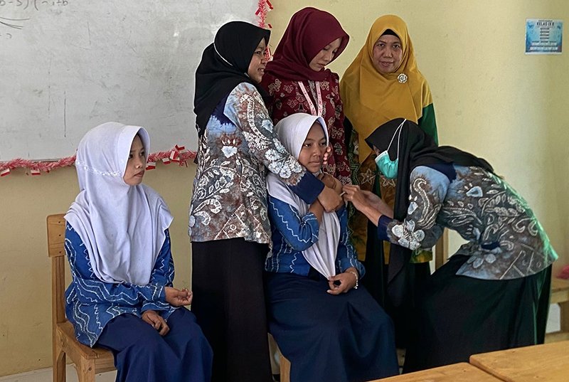SMPN 2 Cintapuri Darussalam Dukung Kesehatan Siswa Melalui BIAS 1 Hal 4 4 KLM Martapura Dukung Kesehatan