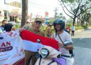 Semarak HUT Kemerdekaan RI ke-81 Tahun, 7 Ribu Bendera Merah Putih Dibagikan di Jalan