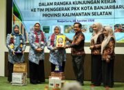 TP Pkk Tangerang Kunjungi Banjarbaru, Pelajari Pengembangan Umkm Dan UP2K