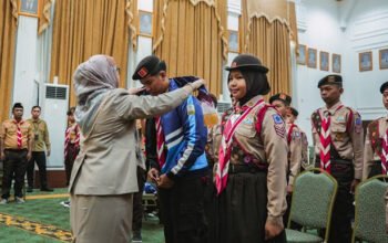 38 Pramuka Banjarbaru Berangkat ke Jamnas XII, Wali Kota Titip Nama Baik Daerah 5 Hal 6 3 KLM BJB 2 3