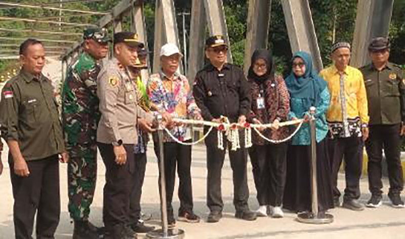 Jembatan Gala-Gala Desa Binjai Diresmikan 1 Hal 9 Tabalong Adv 3 klm 1