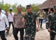 Pangdam XXII/TB Tinjau Posko Karhutla Pulang Pusau.