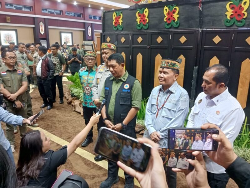 Rakor Karhutla, BNPB Janji Bantu Pesawat Water Bom dan Pesawat OMC. 1 IMG 20260801 WA0005 e1785541779826