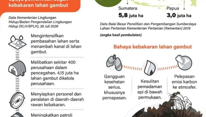 Cegah Kebakaran di Lahan Gambut