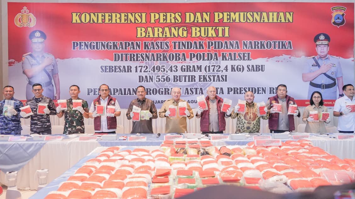 Supian HK Ikut Musnahkan 172,4 Kilogram Sabu, Tegaskan Dukungan terhadap Asta Cita Presiden 1 IMG 20260804 WA0052