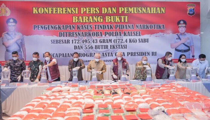 Supian HK Ikut Musnahkan 172,4 Kilogram Sabu, Tegaskan Dukungan terhadap Asta Cita Presiden 3 IMG 20260804 WA0053