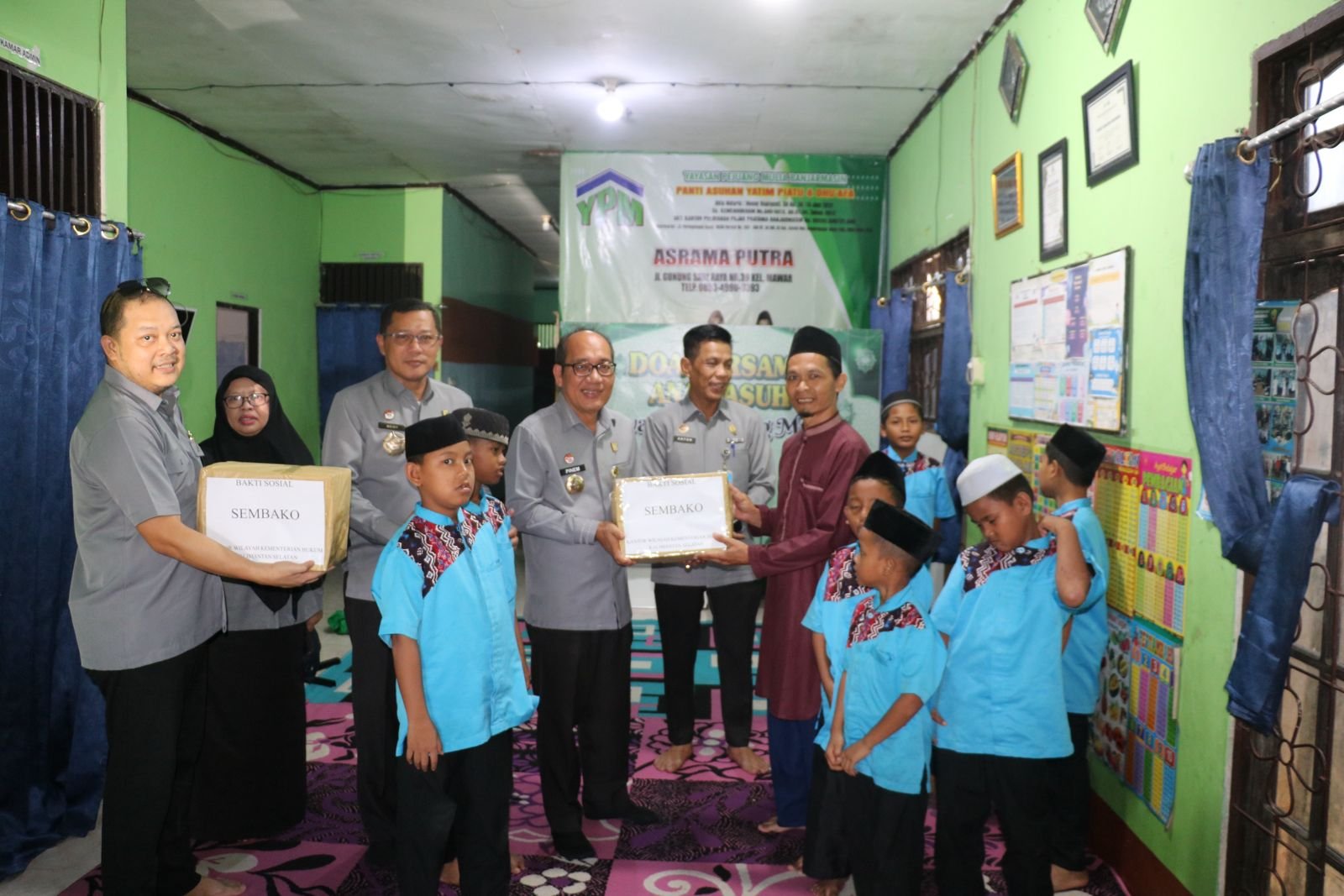 Semarak Hari Pengayoman ke-81, Kemenkum Kalsel Berbagi Kebahagiaan Bersama Asrama Yatim dan Dhuafa YPM 1 IMG 20260805 WA0012