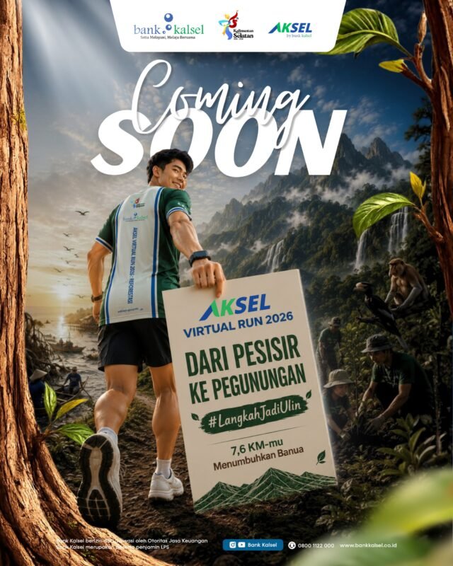 Bank Kalsel Kembali Ajak Ribuan Pelari Tanam Pohon Ulin Lewat AKSEL Virtual Run 2026 1 IMG 20260805 WA0019 e1785911884710