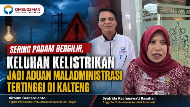 Ombudsman RI Kalteng Mulai Lakukan Penilaian Pelayanan Publik, Listrik Padam Banyak Dikeluhkan. 1 IMG 20260806 WA0014