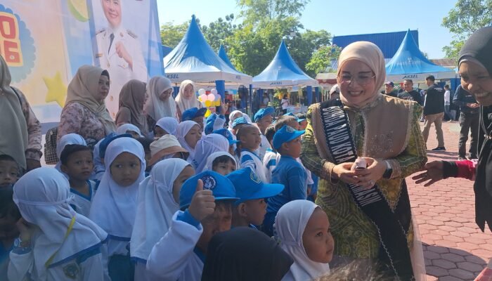 Bunda PAUD Banjarmasin Perluas Gerakan Literasi, Anak Diajak Membaca Sambil Mengenal Satwa