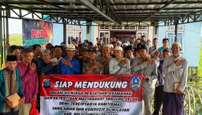 Dorong HSS Tetap Kondusif, Intelkam Polda Kalsel Ajak Masyarakat Perkuat Sinergi