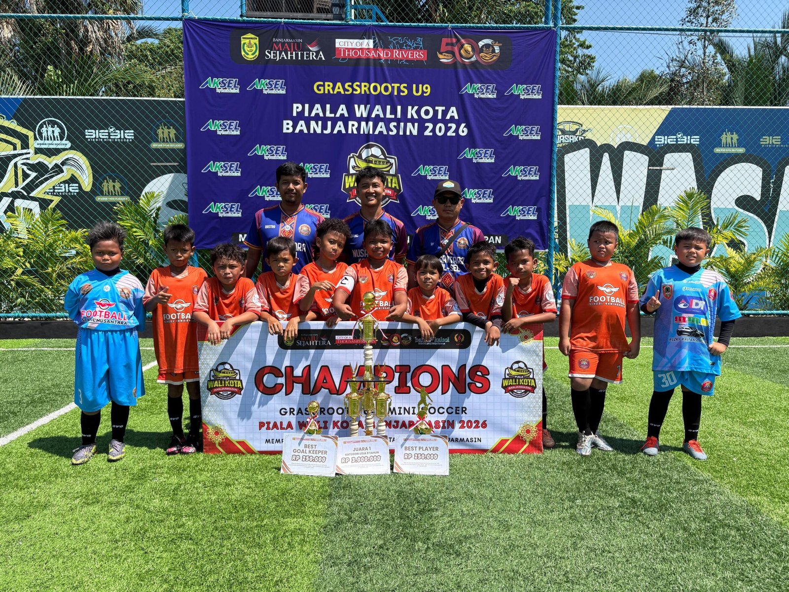 Gol Davin Bawa FBS Banjarmasin U-9 Juara Wali Kota Cup Banjarmasin 2026 1 IMG 20260808 WA0049 scaled