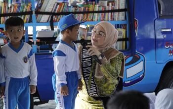Belajar tak Harus di Kelas, Bunda PAUD Ajak Anak Kenal Literasi di Taman Jahri Saleh 5 IMG 20260809 WA0050