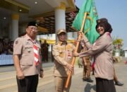 Bupati H Yamani Lepas 51 Anggota Pramuka Tapin Ikuti Jambore Nasional XII 2026
