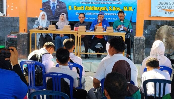 Gusti Abidinsyah Dorong Warga Sungai Pinang Lama Ciptakan Peluang Usaha