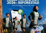 AKSEL Virtual Run 2026, Sebut Dari Pesisir ke Pegunungan, 760 Bibit Ulin untuk Meratus