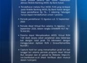 Syarat Ikut AKSEL Virtual Run 2026, Wajib Punya Rekening Bank Kalsel dan Daftar Rp76
